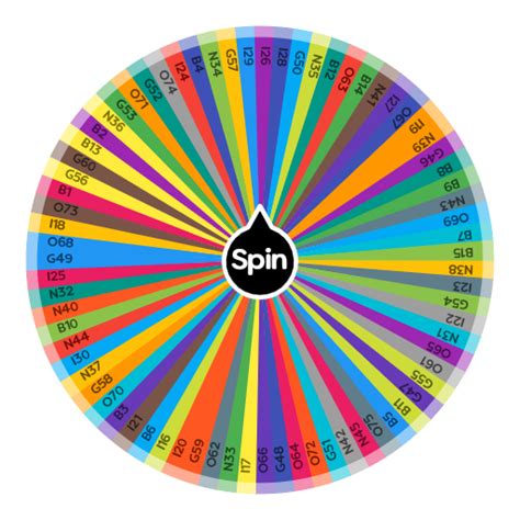 virtual bingo spinner.